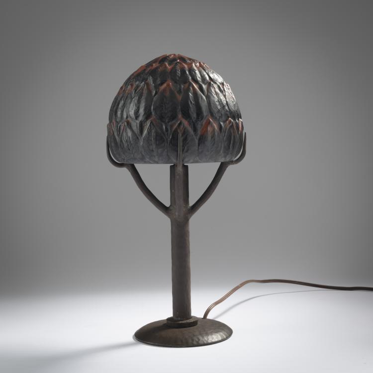 Bild 3 zu Objekt, 'Arbres' table light, 1926, Gabriel Argy-Rousseau, Argy-Rousseau, Gabriel, Paris, 165B 74