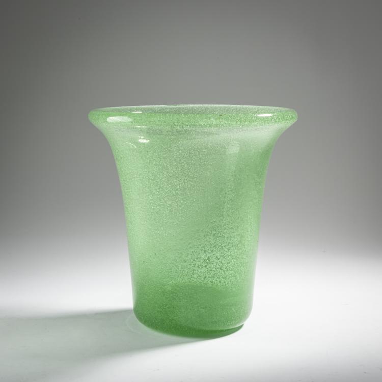 Hauptbild zu Objekt, Vase 'A bollicine', um 1934, Carlo Scarpa, Venini & C., Murano, 164C 546