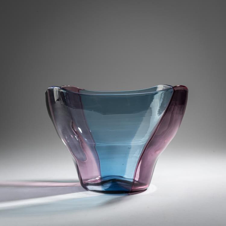 Hauptbild zu Objekt, 'A spicchi' vase, c. 1952, Fulvio Bianconi, Venini & C., Murano, 164C 571