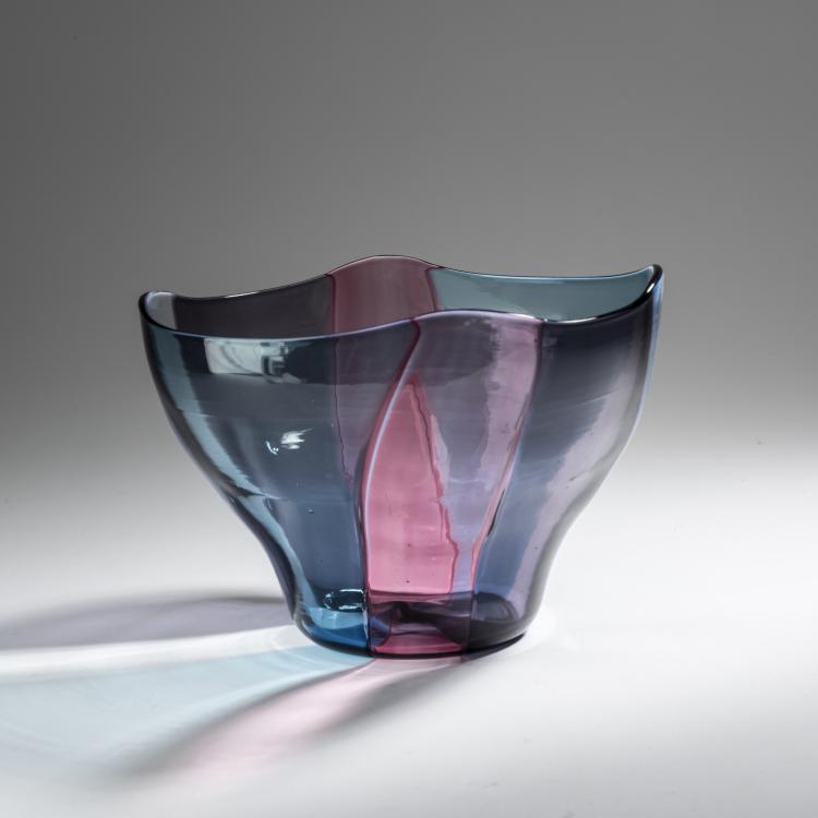 Bild 1 zu Objekt, 'A spicchi' vase, c. 1952, Fulvio Bianconi, Venini & C., Murano, 164C 571