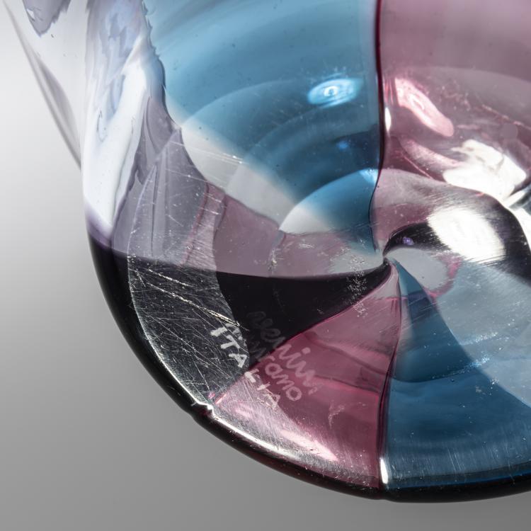 Bild 5 zu Objekt, 'A spicchi' vase, c. 1952, Fulvio Bianconi, Venini & C., Murano, 164C 571