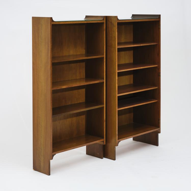 Bild 1 zu Objekt, Zwei B&uuml;cherregale 'Mariano', 1961, Achille Castiglioni,Pier Giacomo Castiglioni, Simon Gavina, Mailand, 164O 58