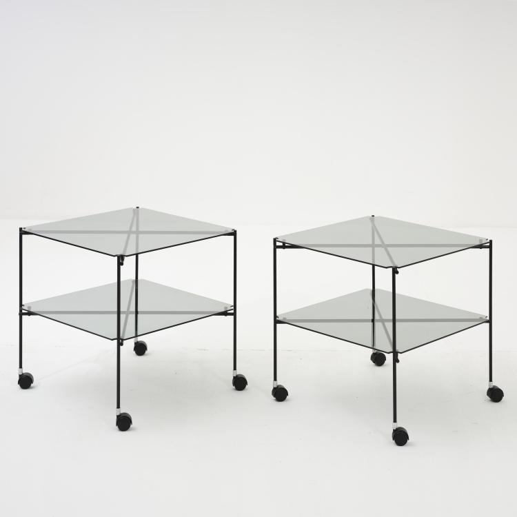 Bild 2 zu Objekt, Zwei Servierwagen 'Biplano', 1979, Bruno Munari, Robots S.p.a., Italien, 164O 153