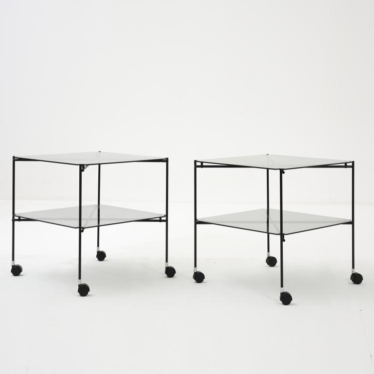 Bild 3 zu Objekt, Zwei Servierwagen 'Biplano', 1979, Bruno Munari, Robots S.p.a., Italien, 164O 153