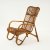 Wicker armchair, 1960s