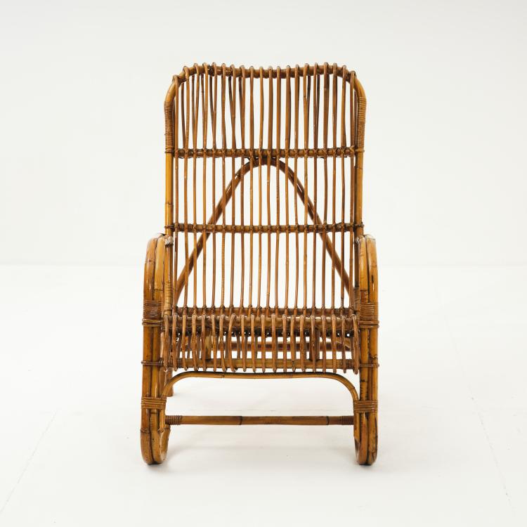 Bild 1 zu Objekt, Wicker armchair, 1960s, Italien, 164O 38