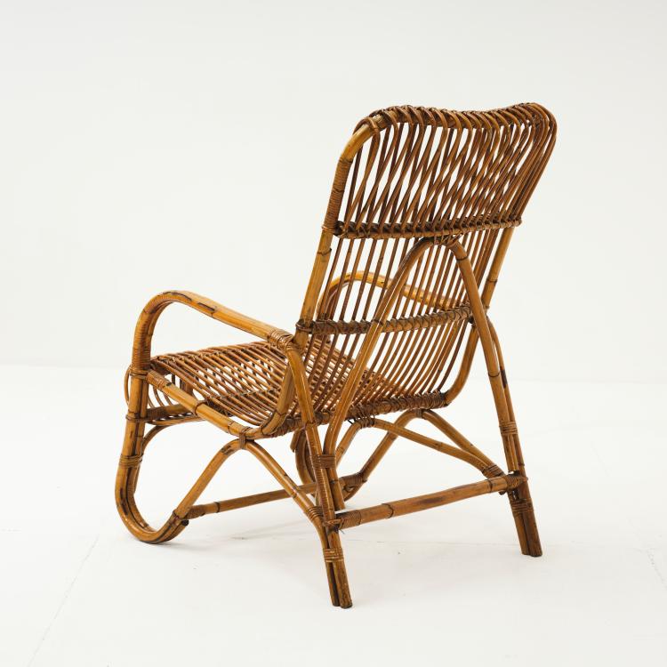 Bild 2 zu Objekt, Wicker armchair, 1960s, Italien, 164O 38