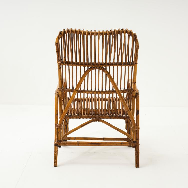 Bild 4 zu Objekt, Wicker armchair, 1960s, Italien, 164O 38