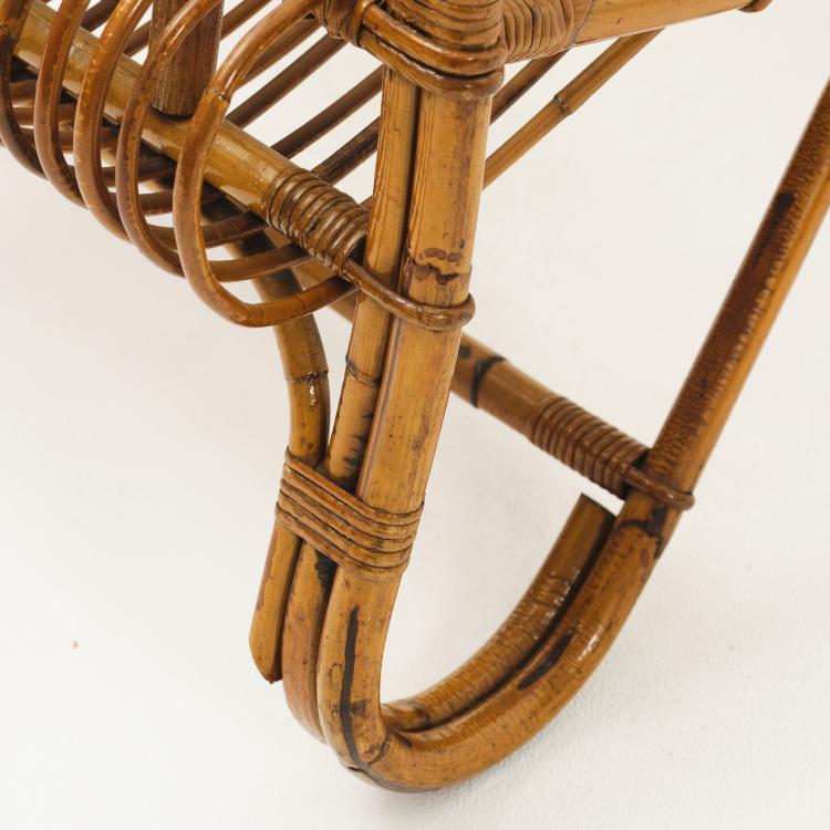 Bild 5 zu Objekt, Wicker armchair, 1960s, Italien, 164O 38