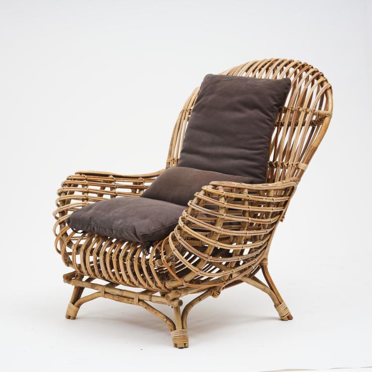 Bild 5 zu Objekt, Wicker armchair, 1960s, 164O 51