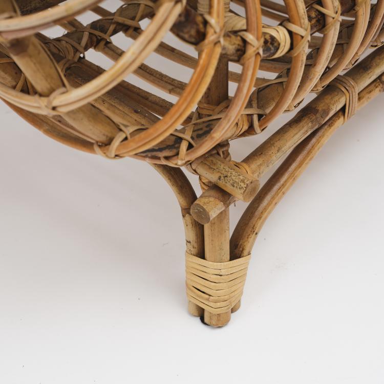 Bild 7 zu Objekt, Wicker armchair, 1960s, 164O 51