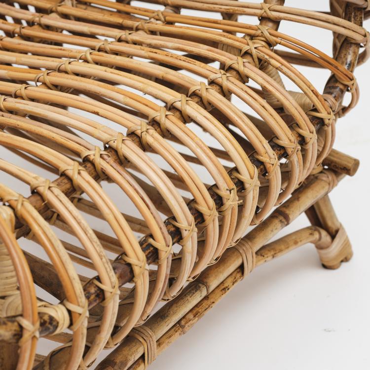 Bild 9 zu Objekt, Wicker armchair, 1960s, 164O 51