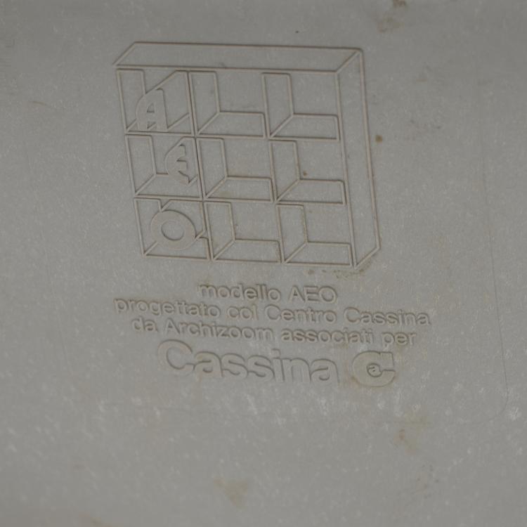 Bild 3 zu Objekt, Zwei Armlehnsessel 'AEO', 1973, Gruppo Archizoom, Cassina, Mailand, 164O 140