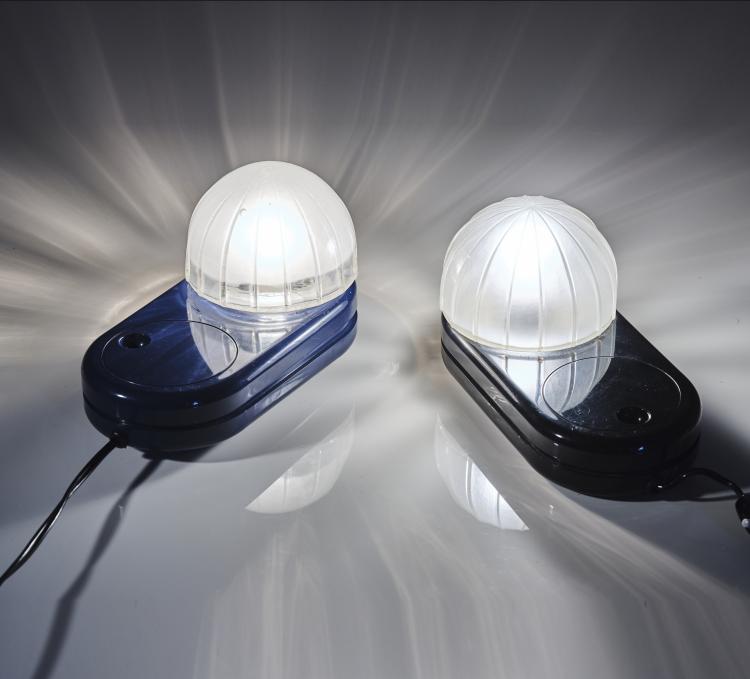 Hauptbild zu Objekt, Zwei Tischleuchten 'Farstar', 1973, Francesconi, Brescia, 164O 141