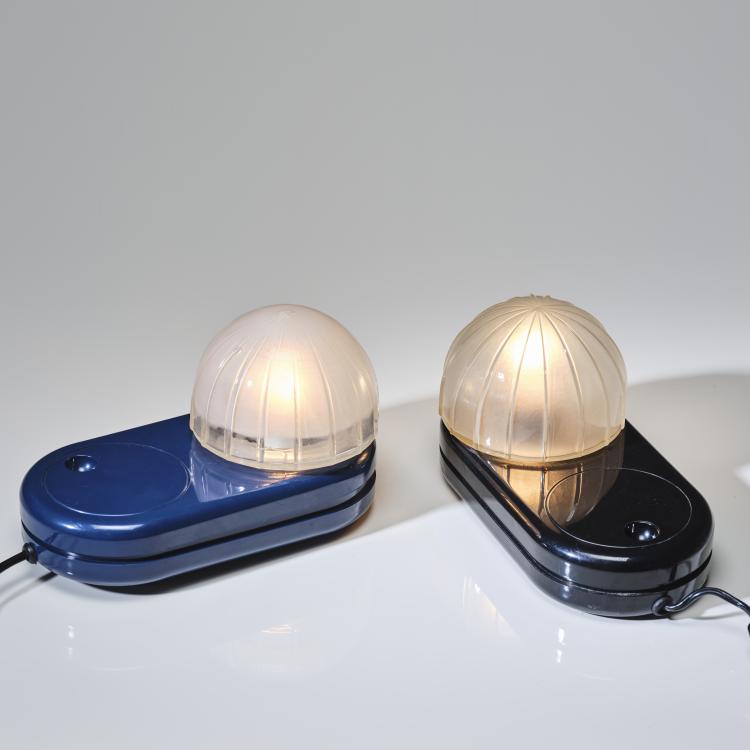 Bild 1 zu Objekt, Zwei Tischleuchten 'Farstar', 1973, Francesconi, Brescia, 164O 141