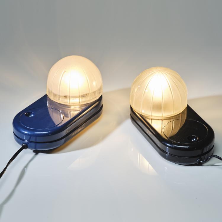 Bild 2 zu Objekt, Zwei Tischleuchten 'Farstar', 1973, Francesconi, Brescia, 164O 141