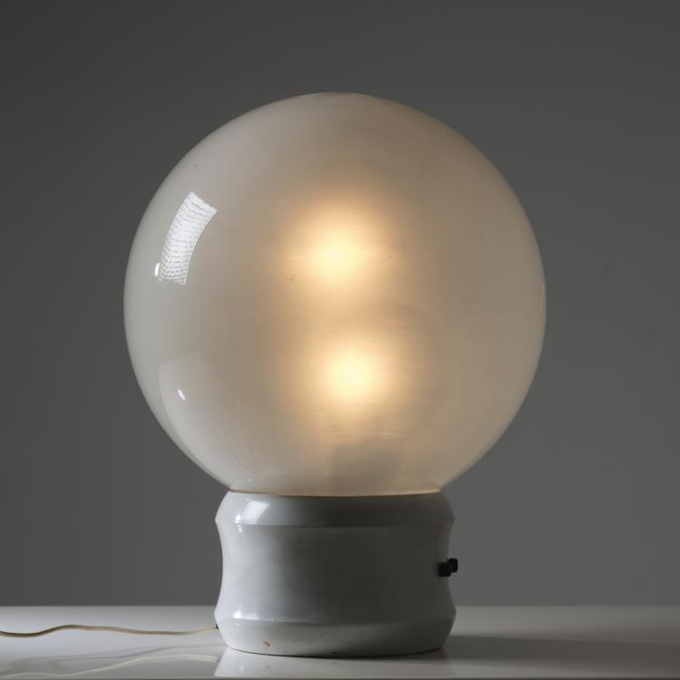 Hauptbild zu Objekt, 'Sfera Gigante' table light, 1965, Elio Martinelli, Martinelli Luce, Lucca, 164O 68