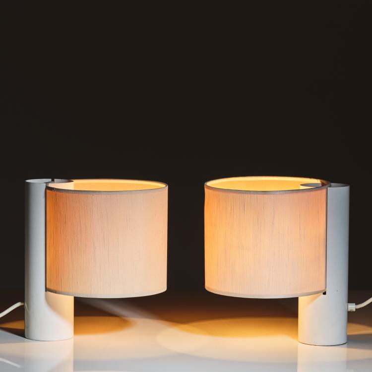 Bild 1 zu Objekt, Zwei Tischleuchten 'Fluette', 1976, Giuliana Gramigna, Quattrifolio, Rozzano, 164O 146