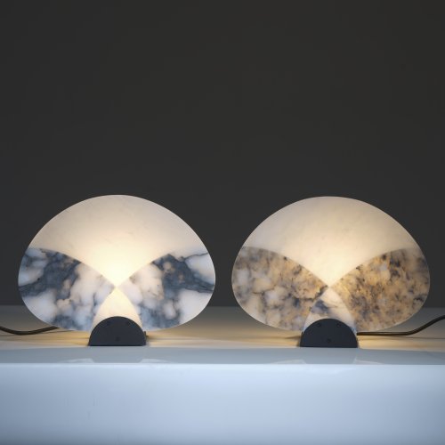 Two 'Ventagli' table lights, 1987