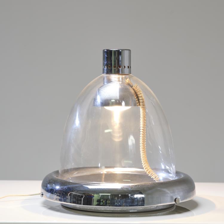 Hauptbild zu Objekt, Tischleuchte 'Lessa', 1972, Alberto Mazzocchi- Scarzella,Luciano Bartolini,Ubertazzo Mariolina, VeArt, Venedig, 164O 136