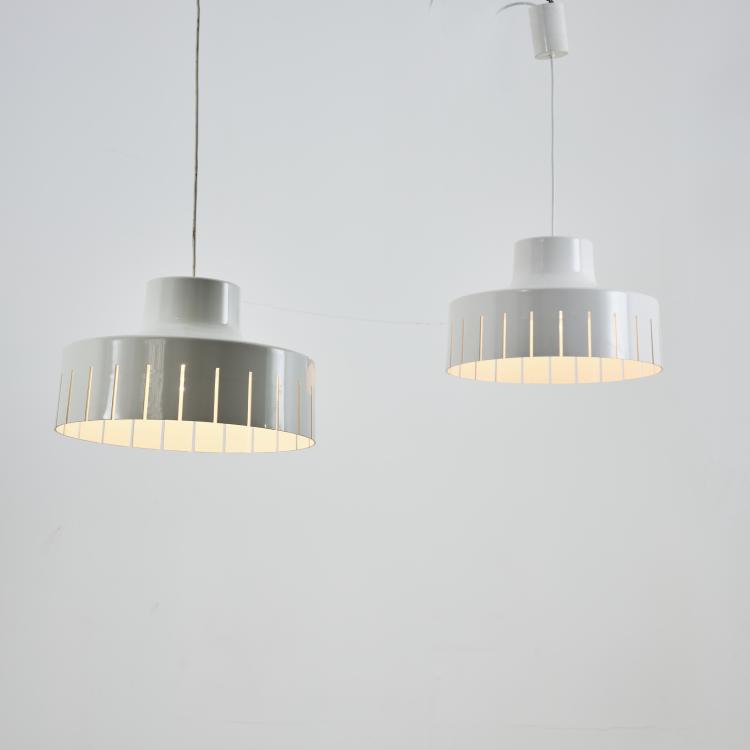 Bild 1 zu Objekt, Zwei Deckenleuchten 'Frangia', 1979, Sergio Asti, Bilumen, Mailand, 164O 152