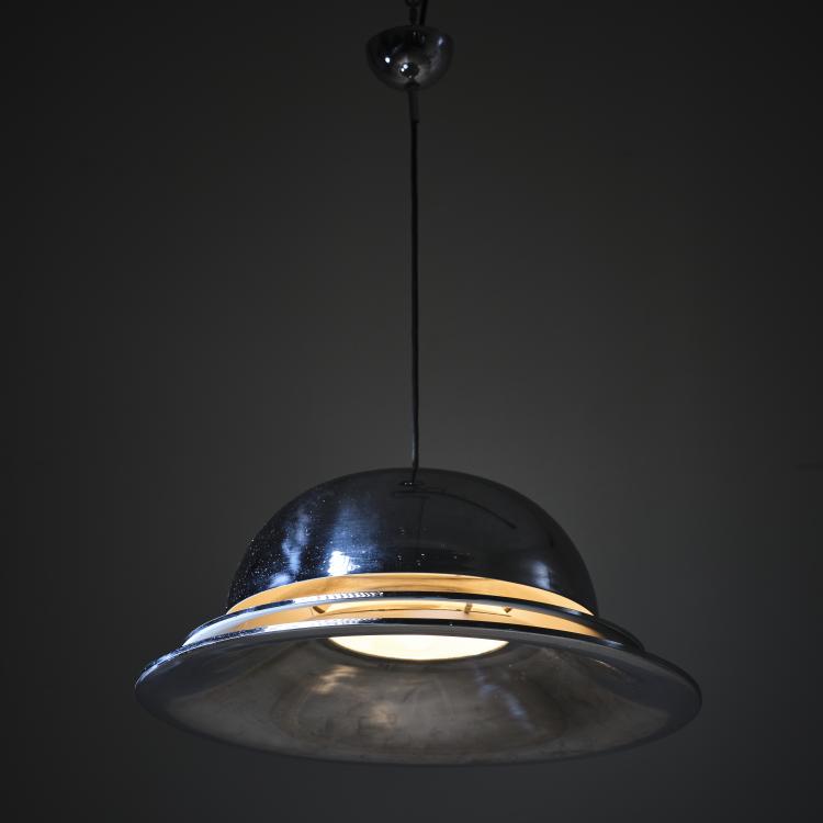 Bild 1 zu Objekt, Deckenleuchte 'Lanzichenecca' - '2507', 1967, Gianemilio Monti,Piero Monti,Anna Monti, Fontana Arte, Mailand, 164O 74