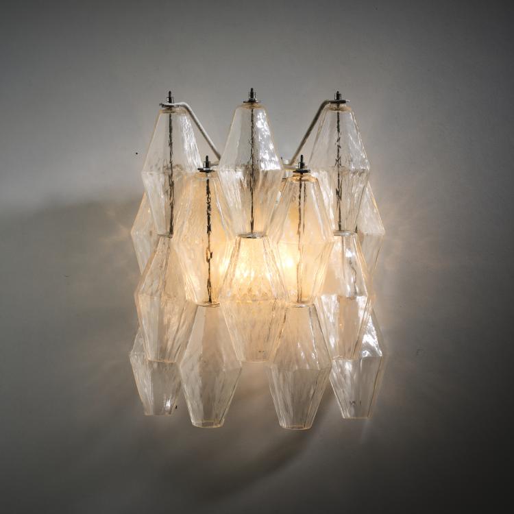 Bild 2 zu Objekt, Wandleuchte 'Poliedri', 1950er Jahre, Paolo Venini, Venini & C., Murano, 164O 23