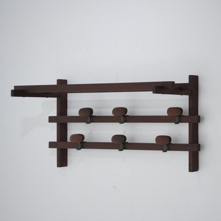 Hauptbild zu Objekt, Wall coat rack, 1959, Ezio Longhi, Elam, Italien, 164O 33