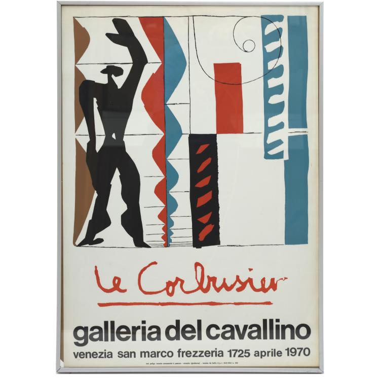 Bild 1 zu Objekt, 'Le Corbusier' exhibition poster, 1970, Le Corbusier Charles-&Eacute;douard Jeanneret-Gris, 164O 91