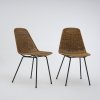 Two 'Basket' rattan chairs, 1951