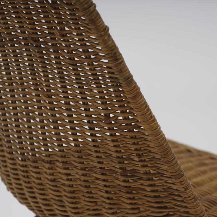 Bild 3 zu Objekt, Zwei Rattanst&uuml;hle 'Basket', 1951, Gian Franco Legler, Home, Turin, 164O 25