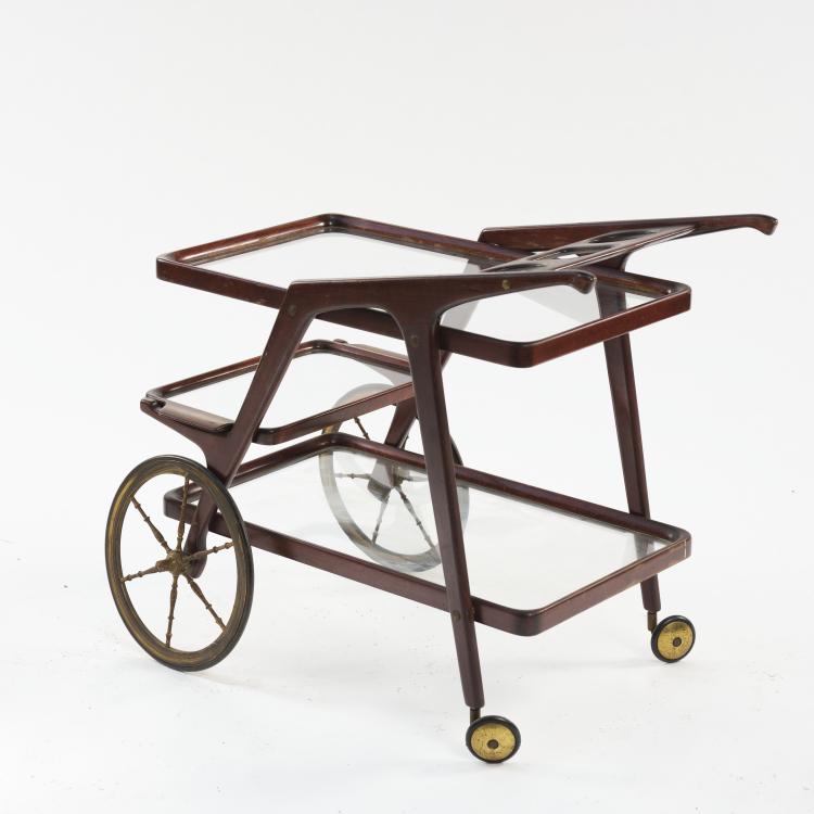 Bild 1 zu Objekt, Serving trolley, c. 1953, Cesare Lacca (attributed), Italien, 164A 28