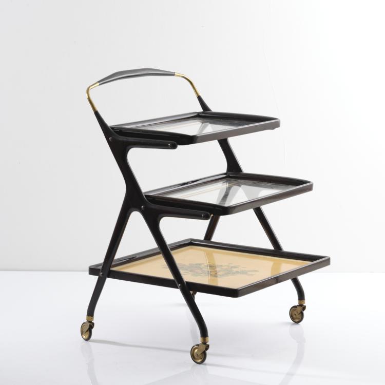 Hauptbild zu Objekt, Serving trolley, c. 1950, Cesare Lacca (in the style of), Italien, 164A 20