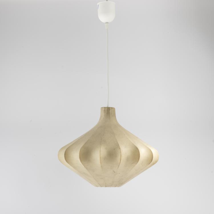 Hauptbild zu Objekt, 'Cocoon' ceiling light, 1960s, Italien, 164A 81