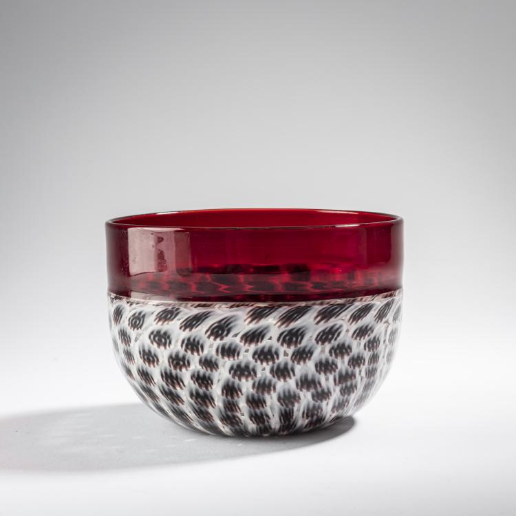 Hauptbild zu Objekt, 'Murrine' bowl, 1956, Riccardo Licata, Venini & C., Murano, 164C 585