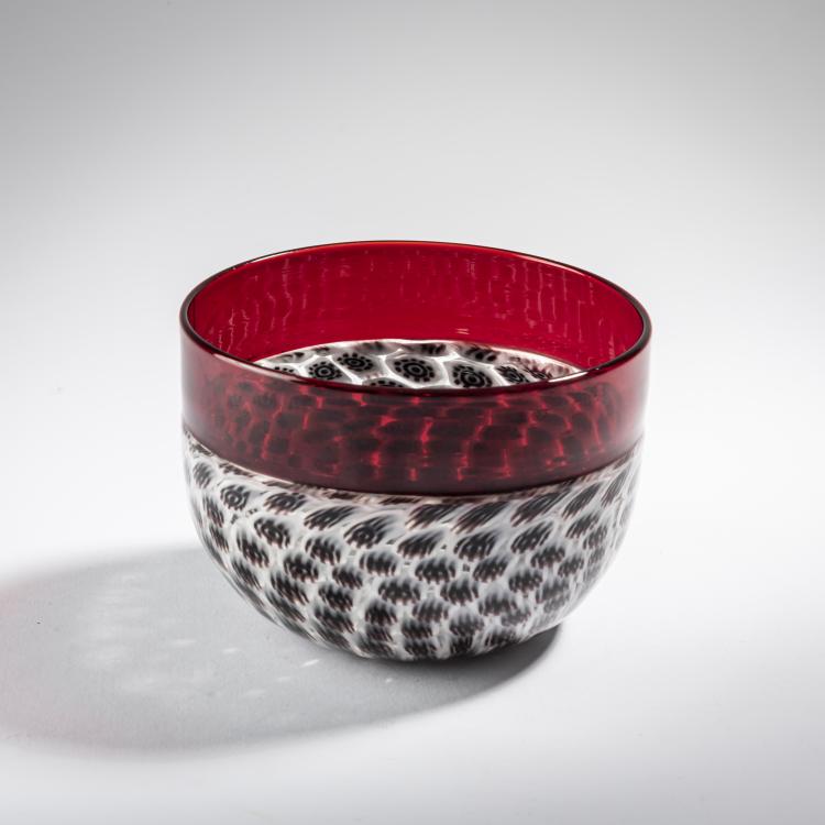 Bild 1 zu Objekt, 'Murrine' bowl, 1956, Riccardo Licata, Venini & C., Murano, 164C 585