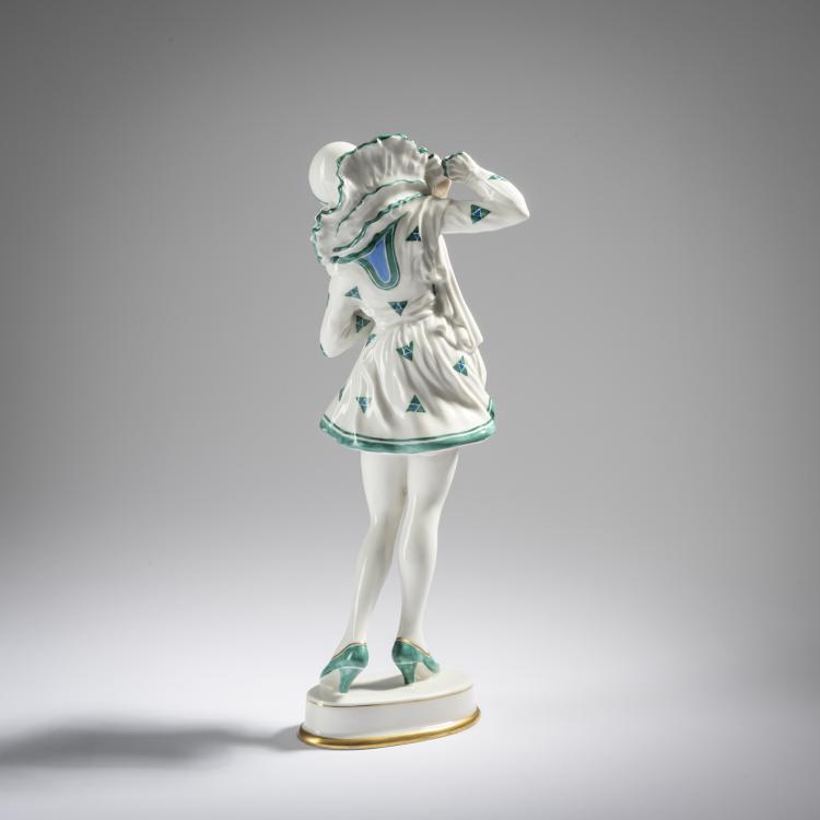 Bild 4 zu Objekt, Pierrette 'Anita Berber', 1920, Constantin Holzer-Defanti, Rosenthal, Selb, 165C 396