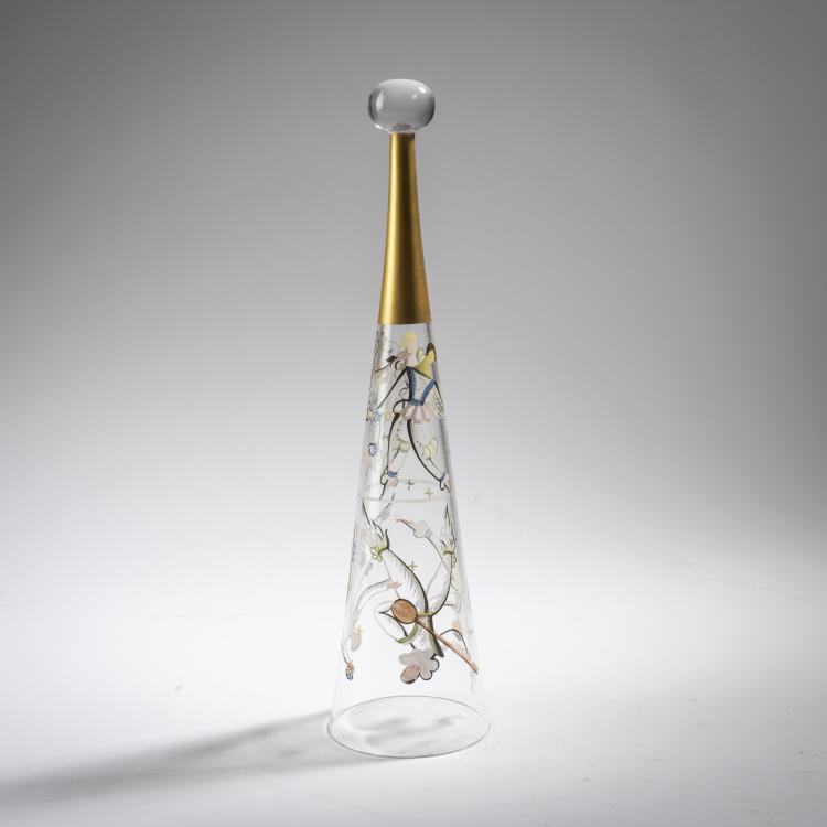 Hauptbild zu Objekt, 'Ein Schluck'-Glas, 1918/19, Josef Hoffmann,Hilde Jesser, Wiener Werkst&auml;tte, 166A 23