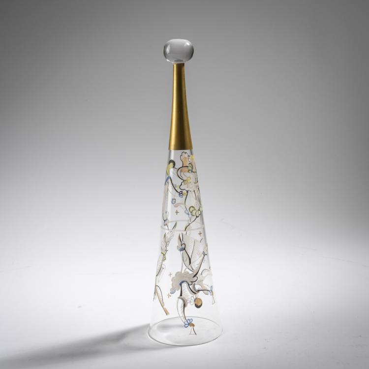 Bild 2 zu Objekt, 'Ein Schluck'-Glas, 1918/19, Josef Hoffmann,Hilde Jesser, Wiener Werkst&auml;tte, 166A 23