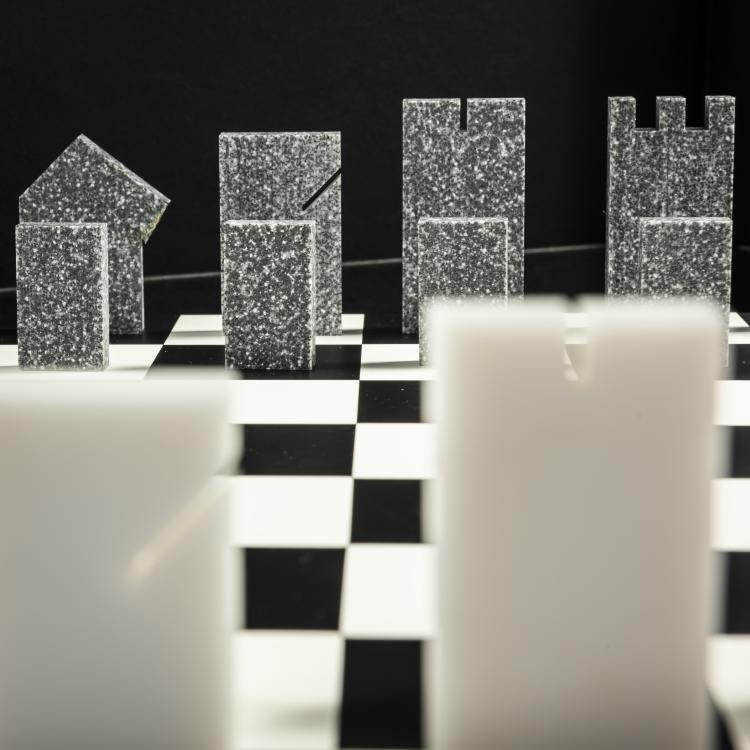 Bild 5 zu Objekt, Chess game 'Kisii', 1986, Cornelis Begeman, Begeman, Cornelis, 164B 360