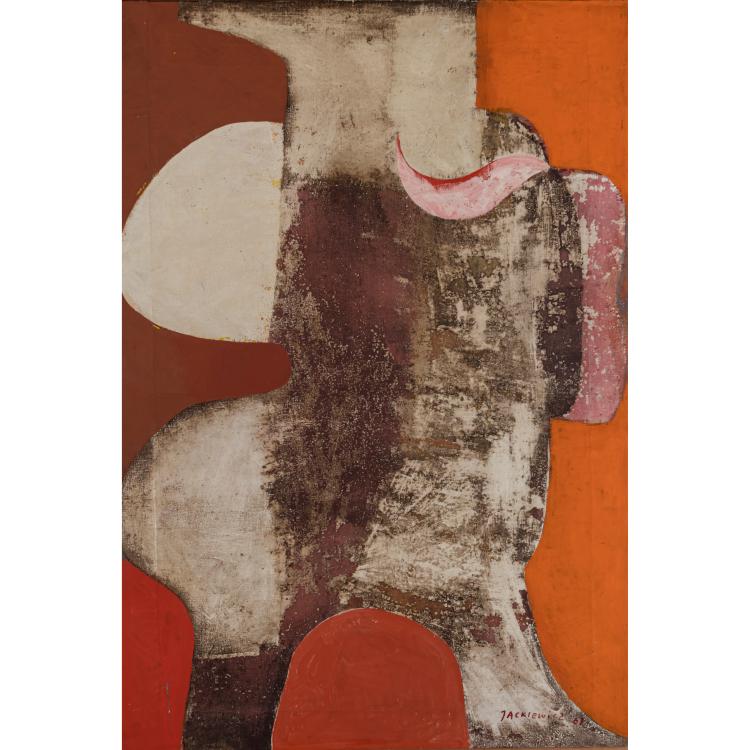 Hauptbild zu Objekt, Komposition, 1963, Władysław Jackiewicz, 166B 361