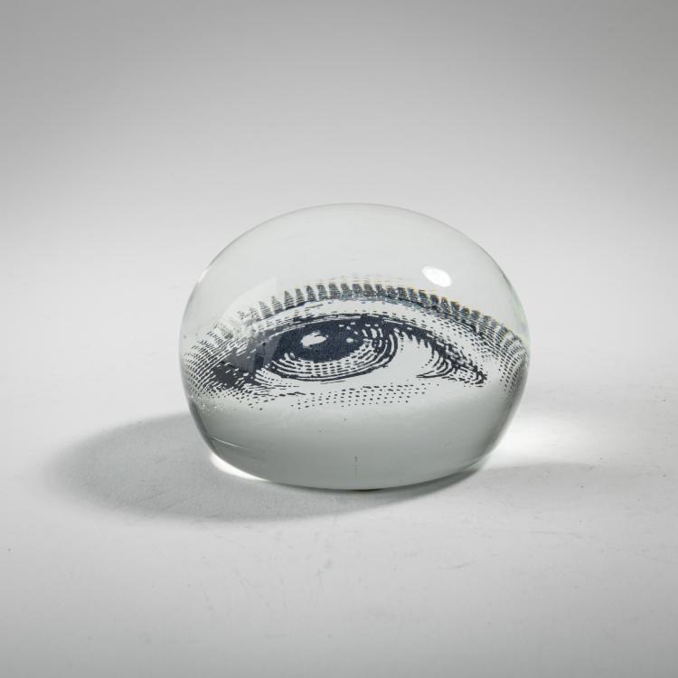 Hauptbild zu Objekt, 'Occhio' paperweight, 1990s, Barnaba Fornasetti, Fornasetti, Mailand, 164A 197