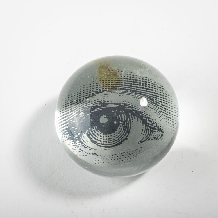 Bild 1 zu Objekt, 'Occhio' paperweight, 1990s, Barnaba Fornasetti, Fornasetti, Mailand, 164A 197