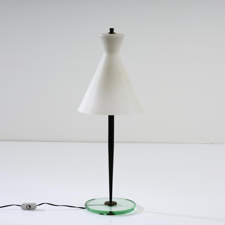 Bild 1 zu Objekt, Tischleuchte, um 1950, Max Ingrand, Fontana Arte, Mailand, 164A 23