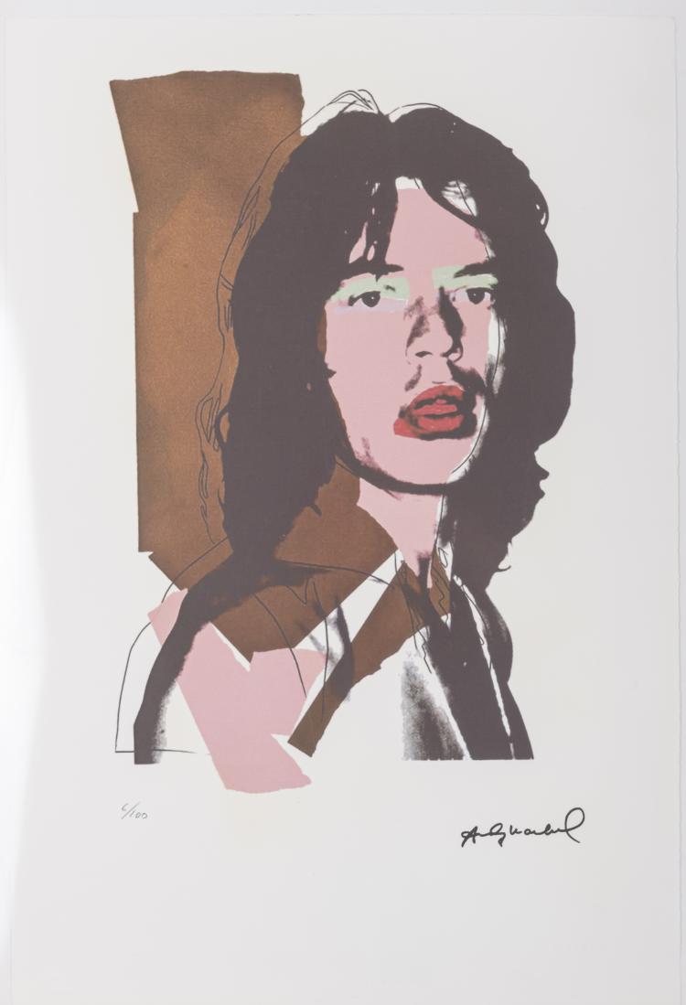 Bild 2 zu Objekt, Four posters after 'Elvis Presley', 1963; 'Mick Jagger', 1975; 'Skulls', 1976; 'Debbie Harry', 1985 (prints later), Andy Warhol (after), Georges Israel Editeur, Paris, 166B 388