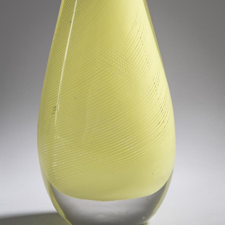 Bild 2 zu Objekt, Flasche mit Stopfen 'Mezza filigrana', 1956, Paolo Venini, Venini & C., Murano, 164C 587