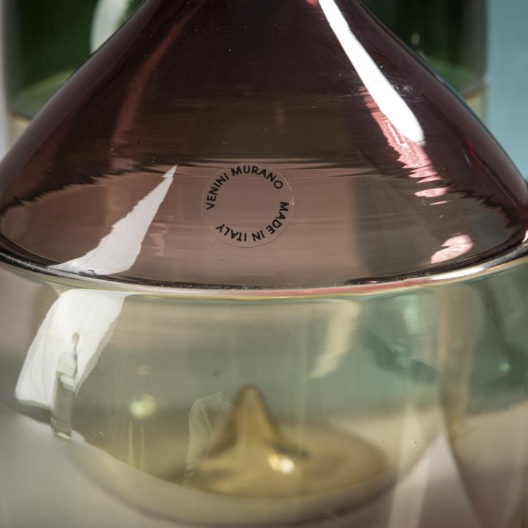 Bild 3 zu Objekt, Vier Vasen 'Bolla', 1966-1967, Tapio Wirkkala, Venini & C., Murano, 164C 598