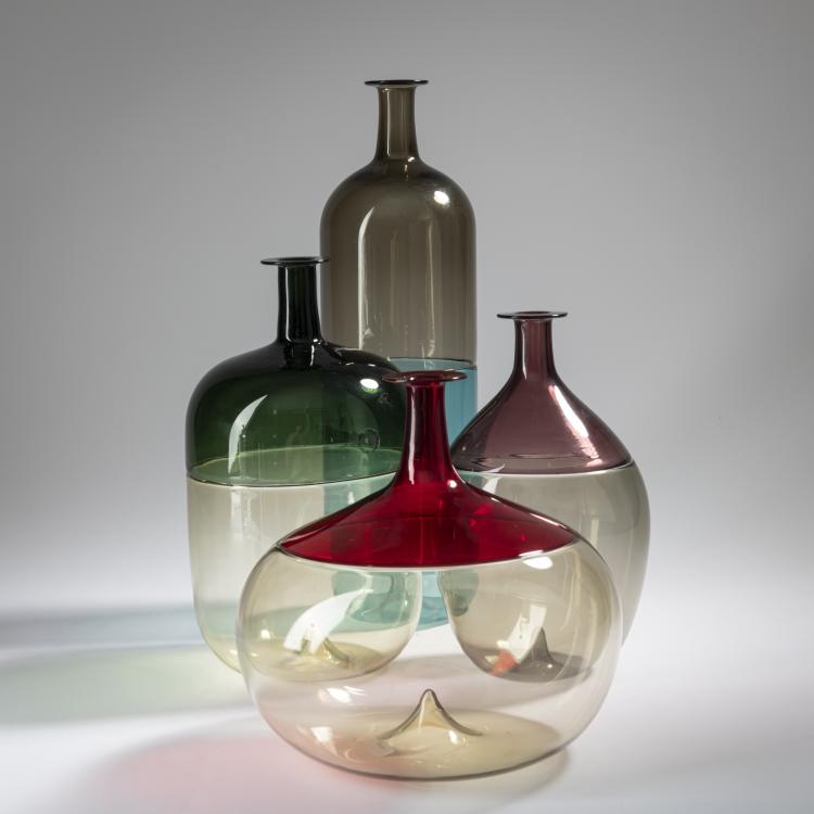 Bild 6 zu Objekt, Vier Vasen 'Bolla', 1966-1967, Tapio Wirkkala, Venini & C., Murano, 164C 598