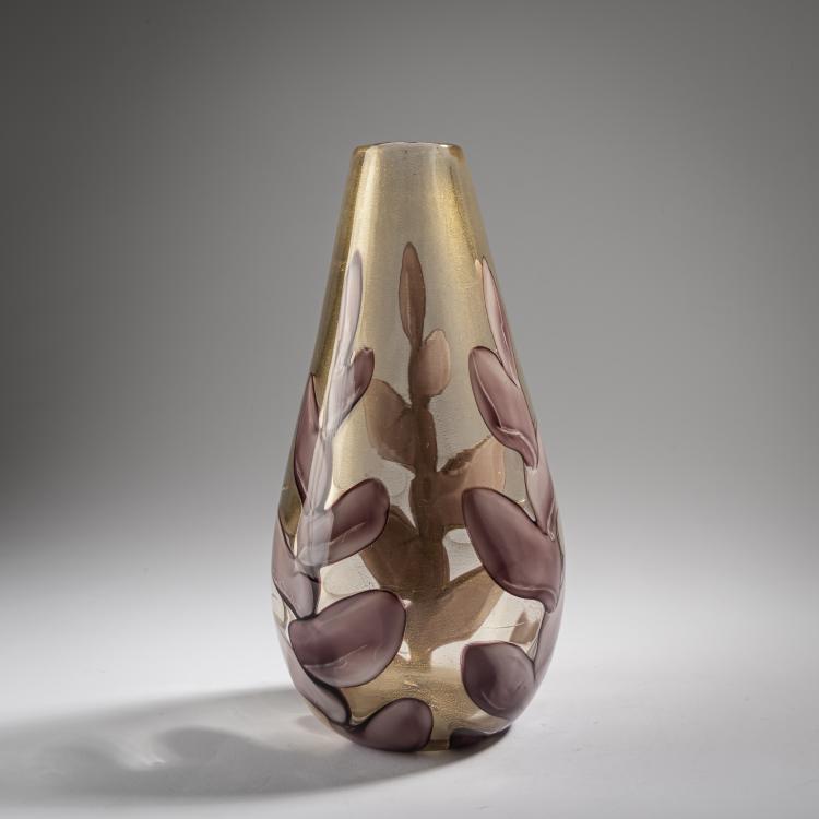 Bild 1 zu Objekt, Vase 'Fiamme', um 1957, Ercole Barovier, Barovier & Toso, Murano, 164C 631