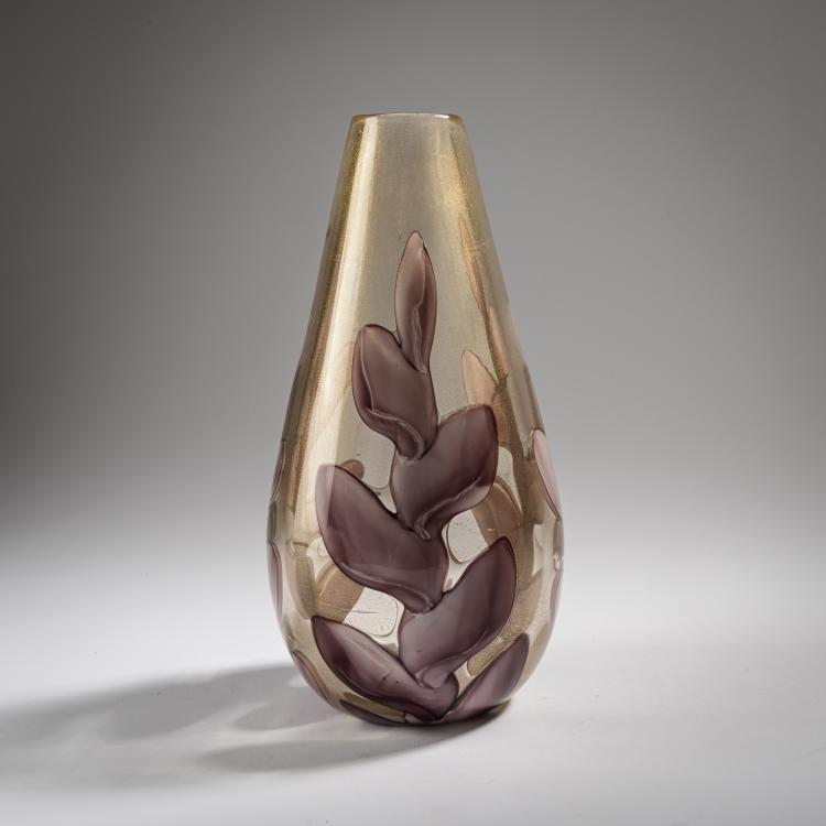 Bild 2 zu Objekt, Vase 'Fiamme', um 1957, Ercole Barovier, Barovier & Toso, Murano, 164C 631